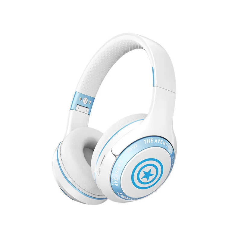 Marvel Spider-Man Bluetooth Over-Ear Wireless Headphones – Foldable Noise-Cancelling Gaming Headset