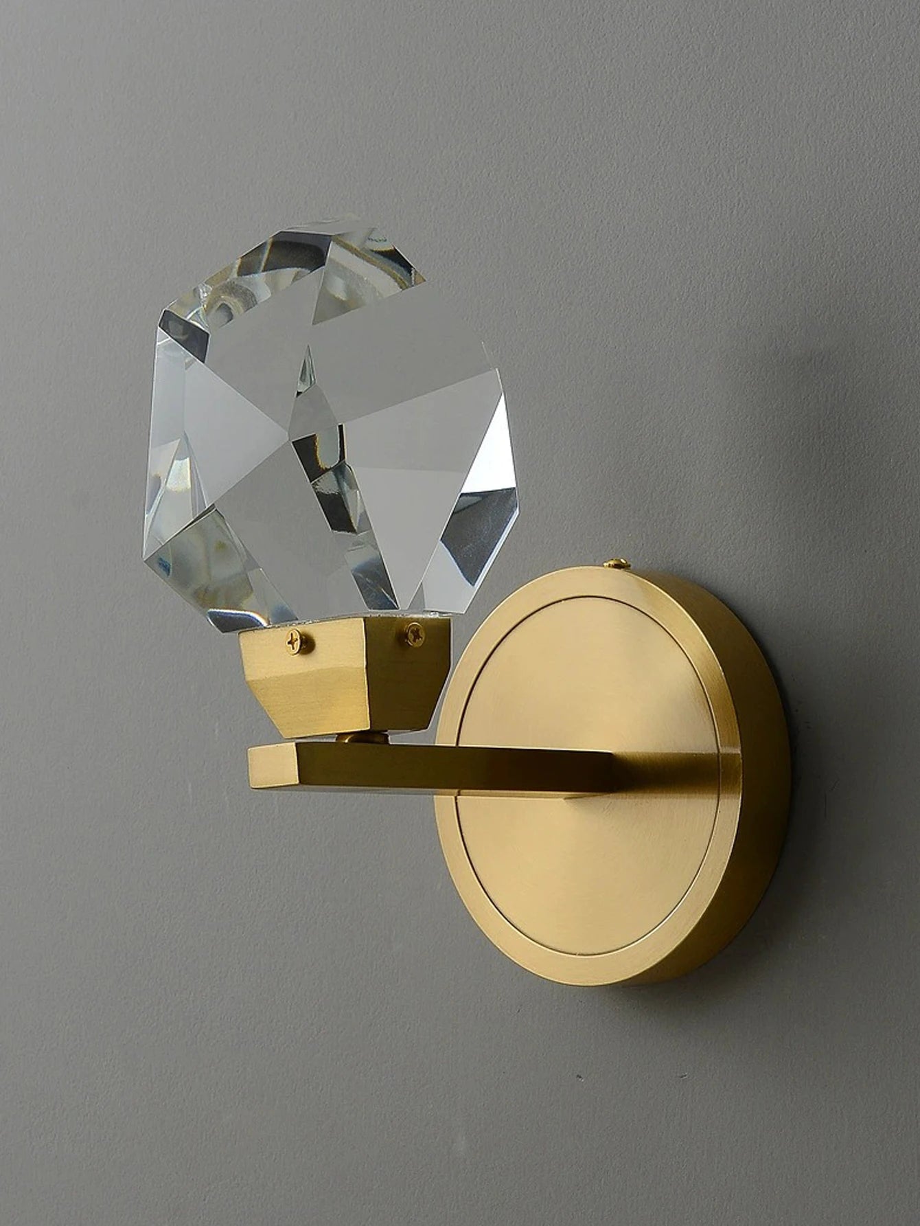 Modern Gold Crystal Led Wall Lamp for Living Room Background Wall Bedside Corridor Street Wall Light Sconces Luxury Home Decor