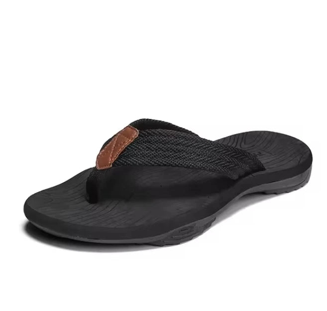 Men’s Summer Flip Flops – Non-Slip Casual Slides, Comfortable Outdoor Beach Sandals