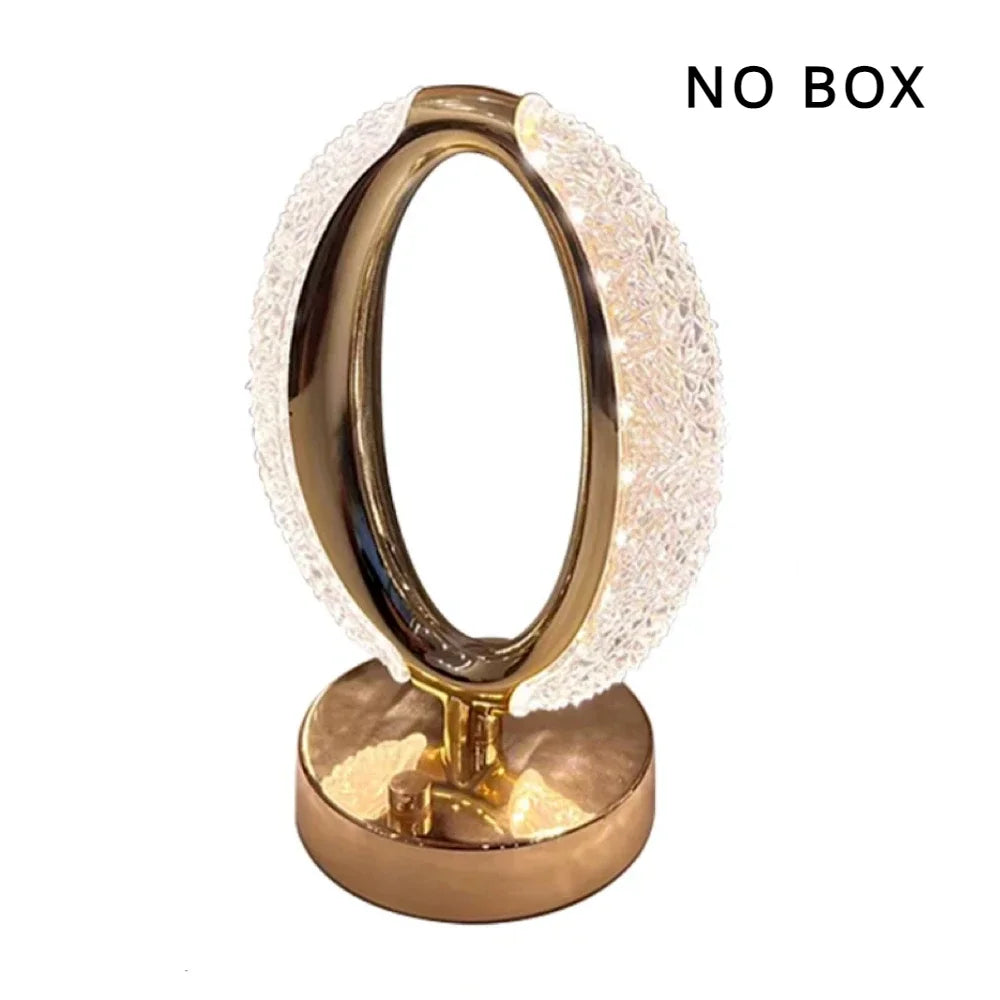 Nordic LED Table Lamp Stepless Dimming USB Charging Touch Switch Home Decoration Bedroom Bedside Living Room Acrylic Desk Lamp