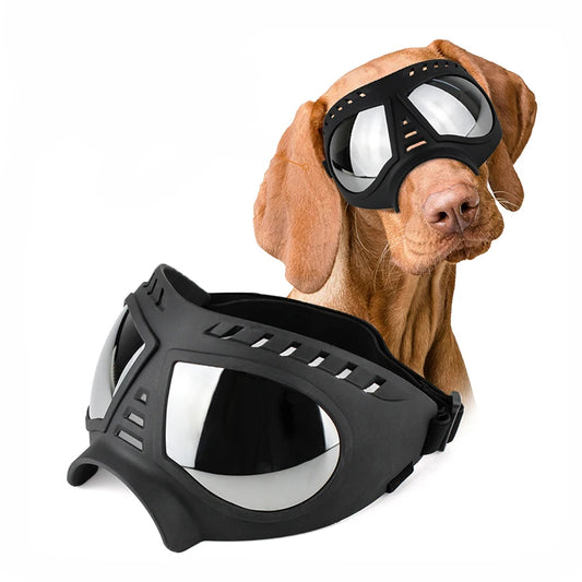 Pet Dog Goggles Sunglasses Anti-Uv Sun Glasses Eye Wear Protection Waterproof Windproof for Large Dogs