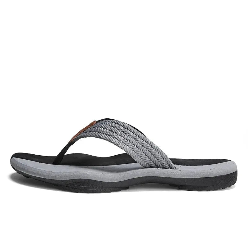 Men’s Summer Flip Flops – Non-Slip Casual Slides, Comfortable Outdoor Beach Sandals