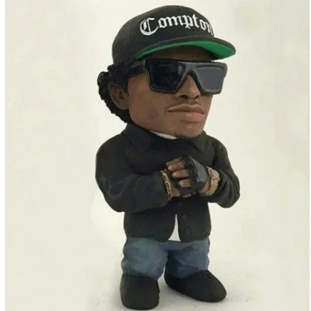 Tupac Figurine - Iconic Rapper Statue for Hip Hop Fans | Cool Desktop Ornament for Home, Office, or Living Room Decor