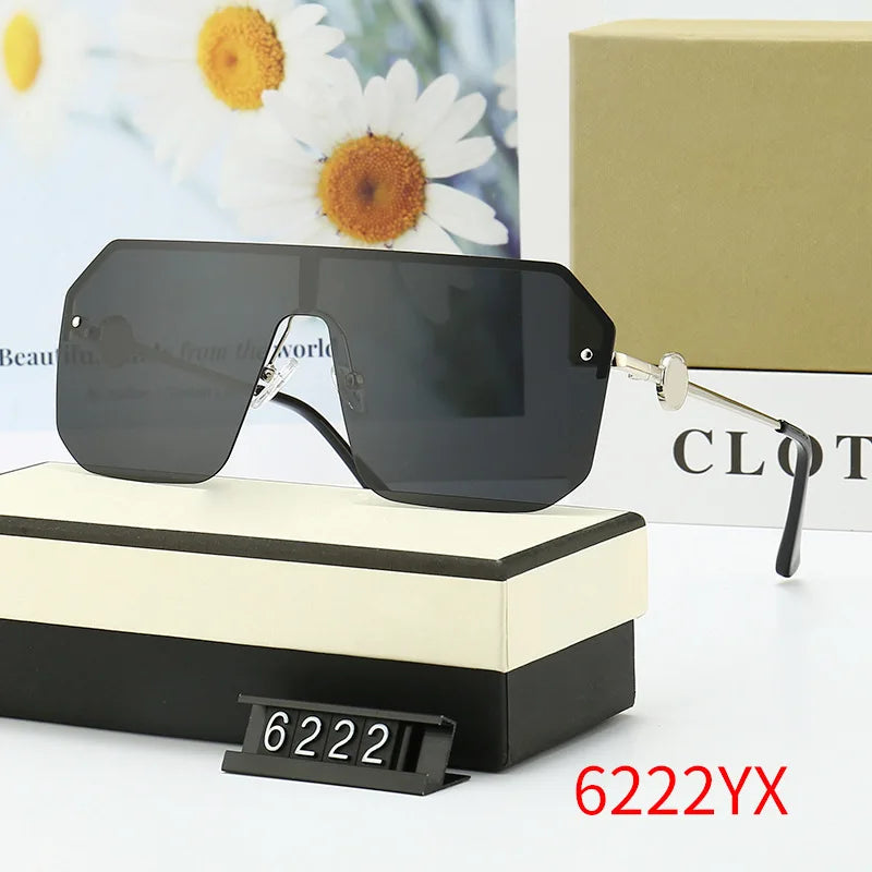 Men’s Frameless Polarized Driving Sunglasses – European & American Style Fashion Eyewear