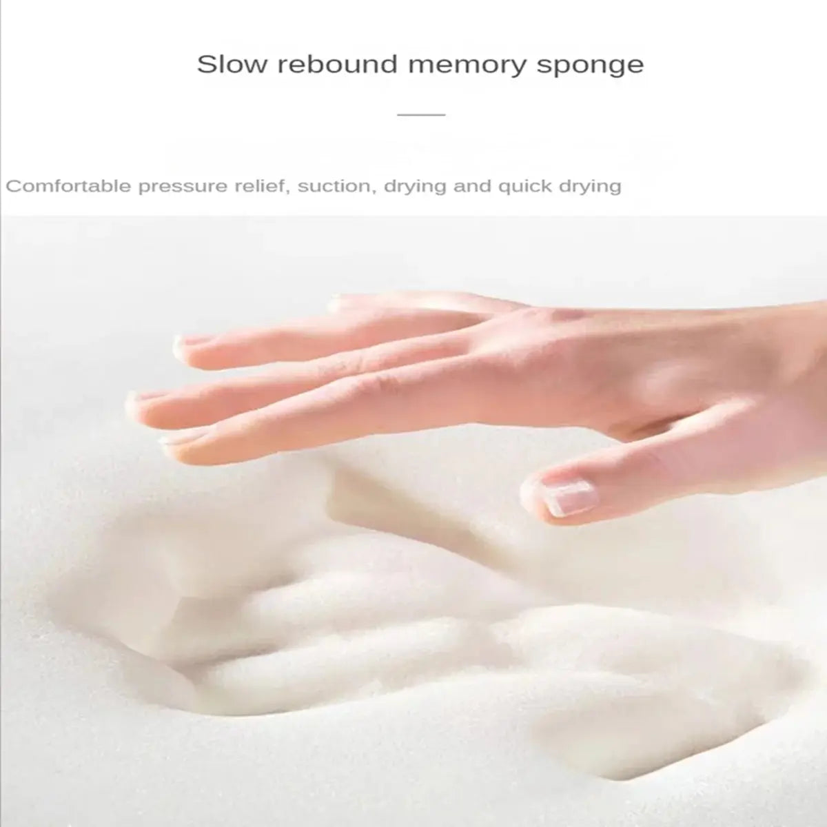 Thickened Solid Color Absorbent Carpet Flannel Bathroom Floor Mat Bathroom Entrance Non-Slip Door Mat
