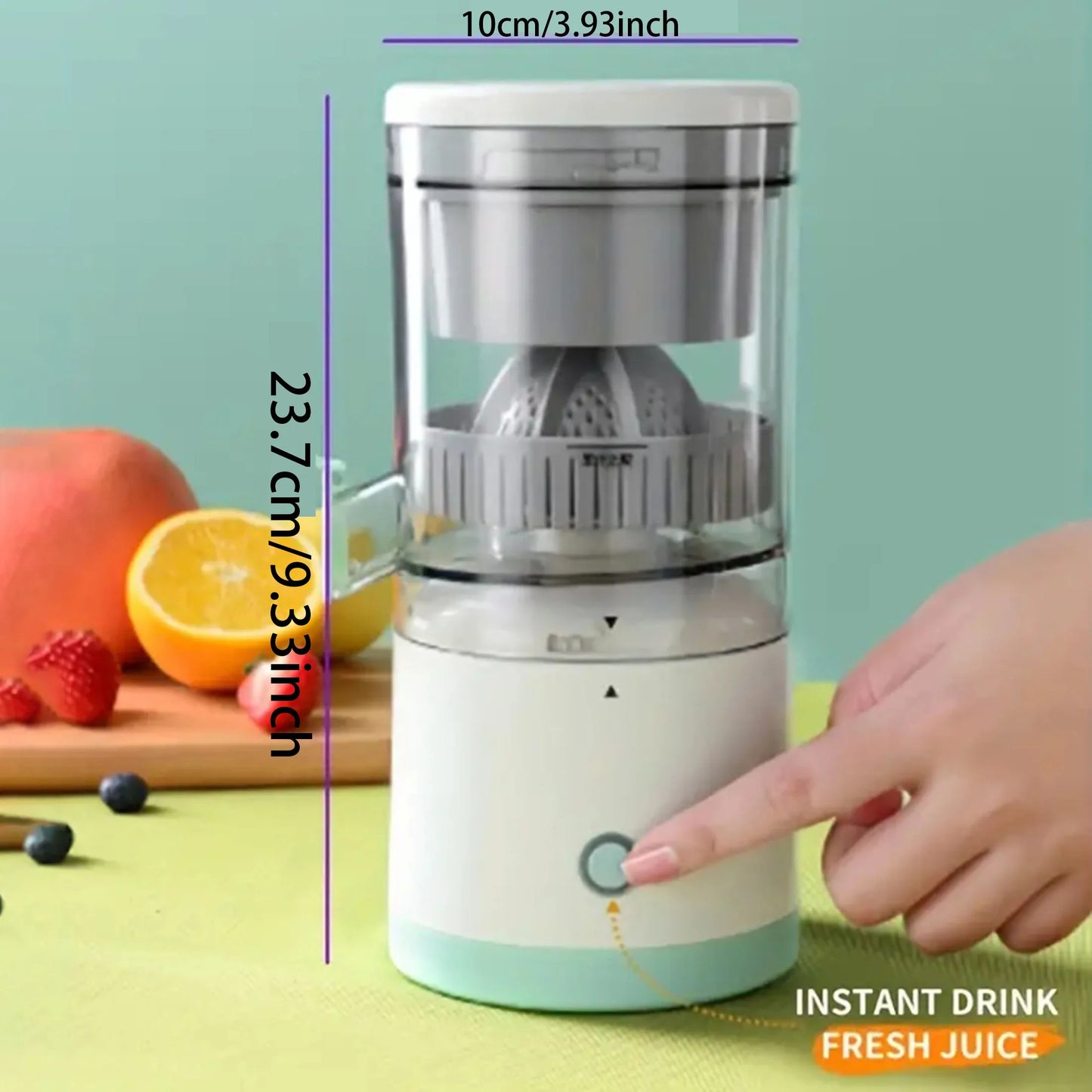 USB Rechargeable Electric Citrus Juicer – Effortless Fresh Juice Anytime, Anywhere!