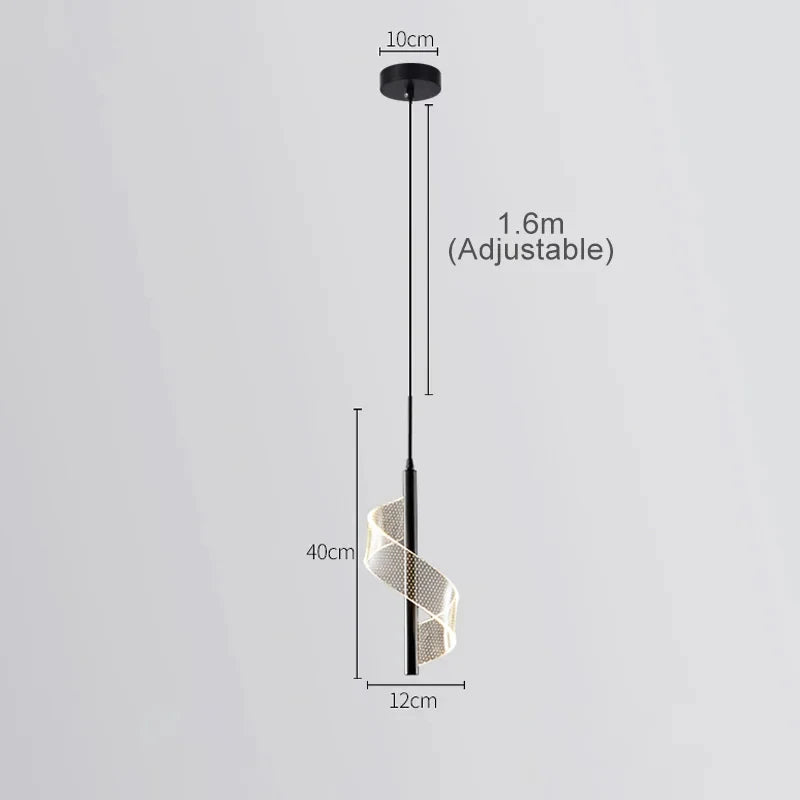 Nordic LED Wall Lamp - Modern Indoor Decorative Sconce for Bedroom, Bedside, Parlor, and Background Wall Lighting