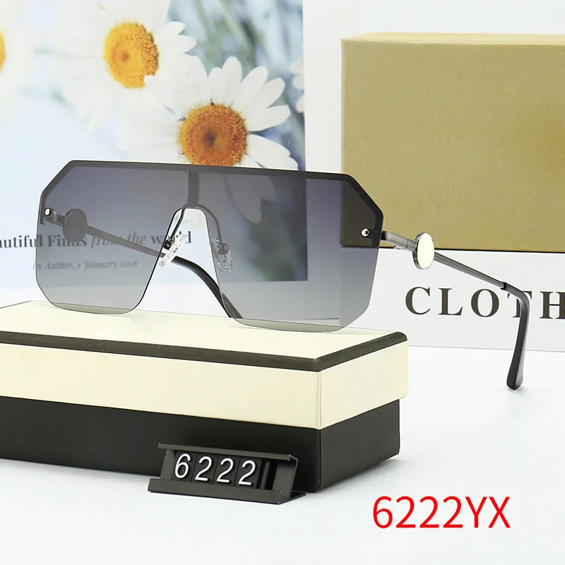 Men’s Frameless Polarized Driving Sunglasses – European & American Style Fashion Eyewear