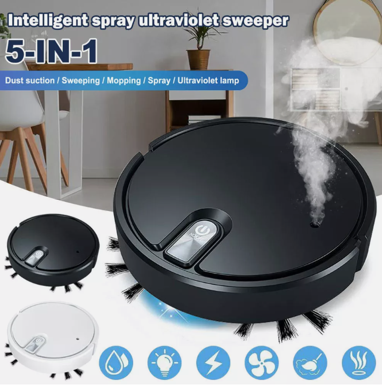 Laser Robot Vacuum Cleaner & Mop - 4000Pa Suction, Precision Mapping, Self-Charging, WiFi/App Control, Smart Navigation - Ideal for Pet Hair & Carpets BRANDED