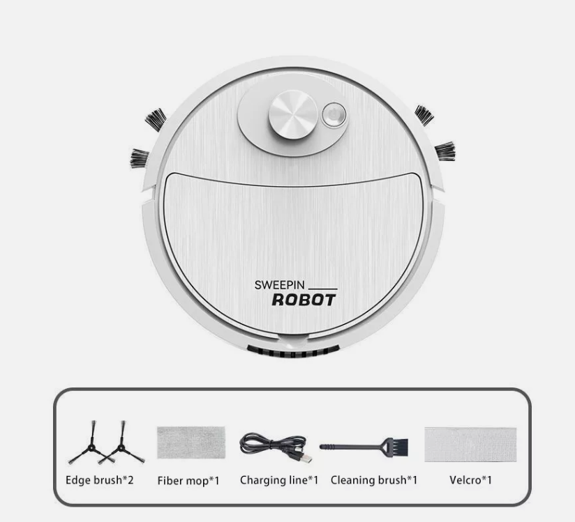 Laser Robot Vacuum Cleaner & Mop - 4000Pa Suction, Precision Mapping, Self-Charging, WiFi/App Control, Smart Navigation - Ideal for Pet Hair & Carpets BRANDED