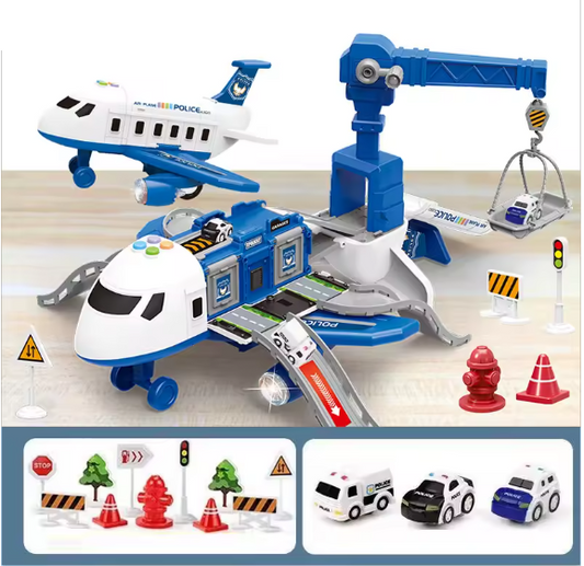 Kids Large Inertia Passenger Plane Toy – Music & Light Simulation Aircraft, Diecast Airliner Model for Children’s Gift, Ages 4-12 BRANDED
