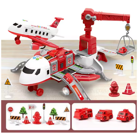 Kids Large Inertia Passenger Plane Toy – Music & Light Simulation Aircraft, Diecast Airliner Model for Children’s Gift, Ages 4-12 BRANDED