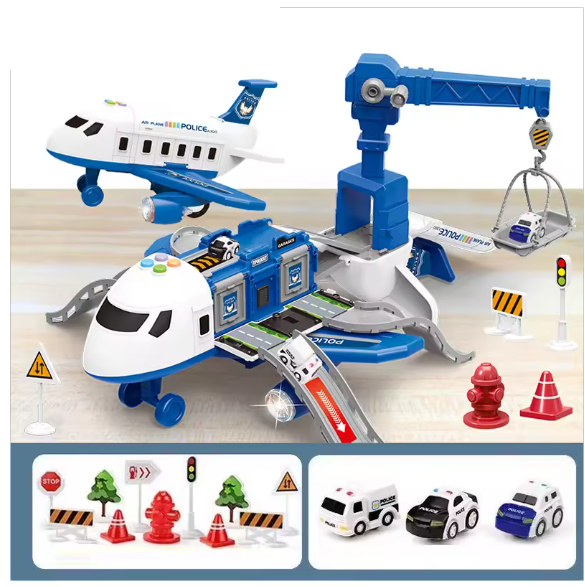 Kids Large Inertia Passenger Plane Toy – Music & Light Simulation Aircraft, Diecast Airliner Model for Children’s Gift, Ages 4-12 BRANDED