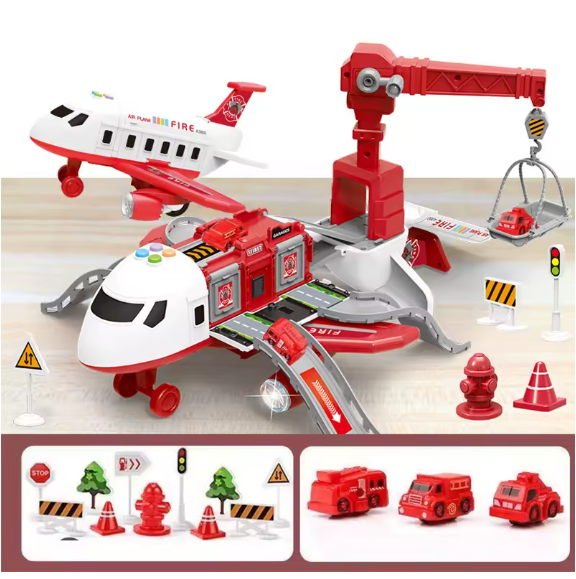 Kids Large Inertia Passenger Plane Toy – Music & Light Simulation Aircraft, Diecast Airliner Model for Children’s Gift, Ages 4-12 BRANDED