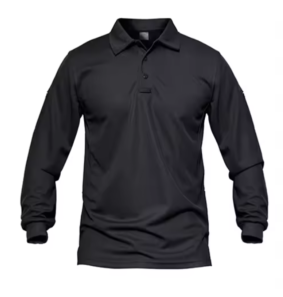 Men’s Long Sleeve Work Polo Shirt – Quick-Dry, Lightweight, Breathable Golf Tee for Outdoor, Office & Summer Wear DynamicDrop Hub