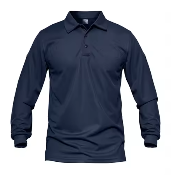 Men’s Long Sleeve Work Polo Shirt – Quick-Dry, Lightweight, Breathable Golf Tee for Outdoor, Office & Summer Wear DynamicDrop Hub