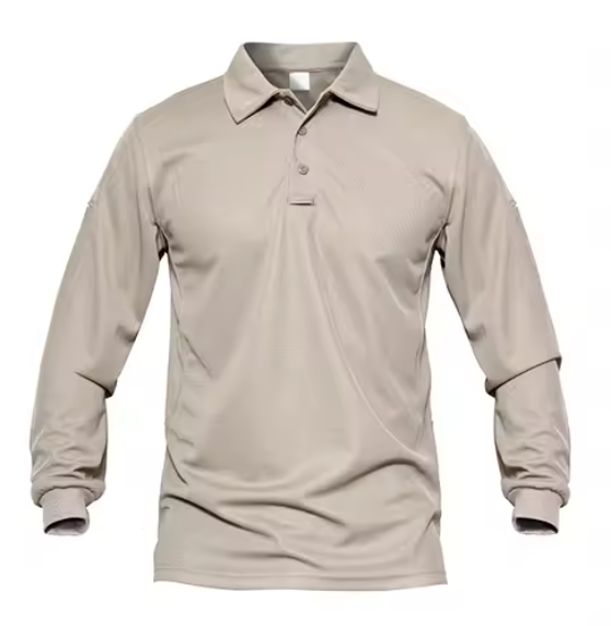 Men’s Long Sleeve Work Polo Shirt – Quick-Dry, Lightweight, Breathable Golf Tee for Outdoor, Office & Summer Wear DynamicDrop Hub