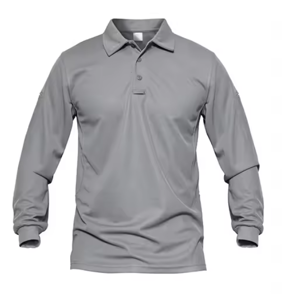 Men’s Long Sleeve Work Polo Shirt – Quick-Dry, Lightweight, Breathable Golf Tee for Outdoor, Office & Summer Wear DynamicDrop Hub