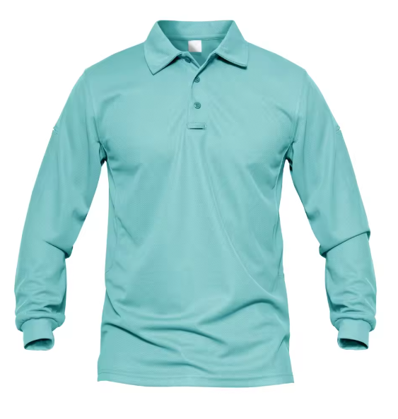 Men’s Long Sleeve Work Polo Shirt – Quick-Dry, Lightweight, Breathable Golf Tee for Outdoor, Office & Summer Wear DynamicDrop Hub