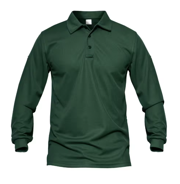 Men’s Long Sleeve Work Polo Shirt – Quick-Dry, Lightweight, Breathable Golf Tee for Outdoor, Office & Summer Wear DynamicDrop Hub