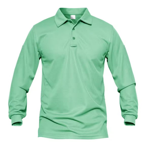 Men’s Long Sleeve Work Polo Shirt – Quick-Dry, Lightweight, Breathable Golf Tee for Outdoor, Office & Summer Wear DynamicDrop Hub