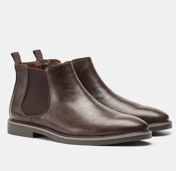 Men’s Chelsea Boots – Stylish Comfortable Leather Ankle Boots, Size 40–46, Classic Fashion Footwear Hecrafted