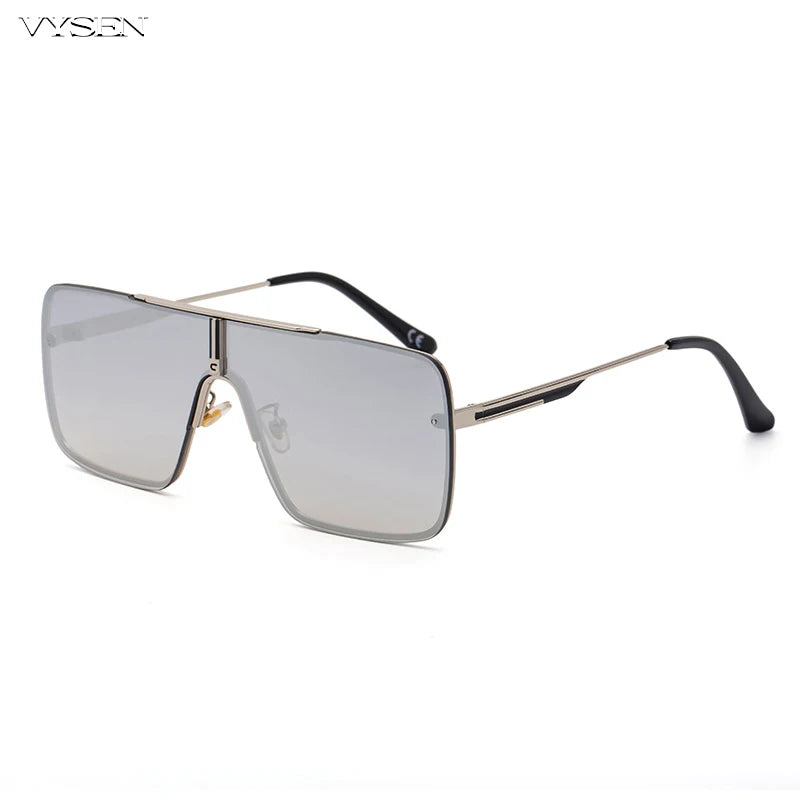 2025 Luxury Oversized Square Sunglasses for Men β Big Frame Retro Shades with Metal Detailing