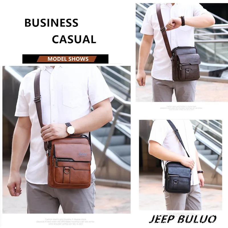 JEEP BULUO Crossbody Messenger Bag for Men