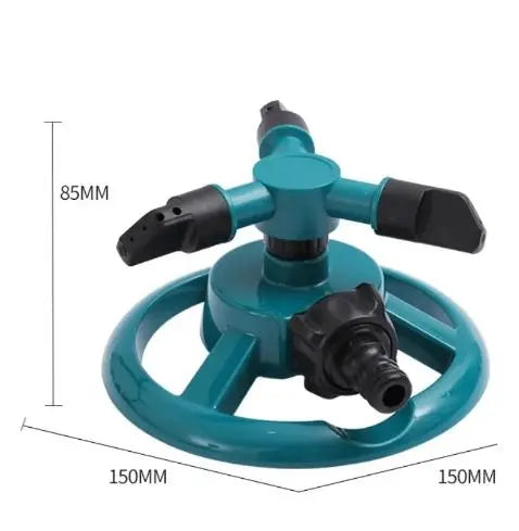 Sprinkler Nozzle 360 Degree Automatic Rotating Water Spray - DynamicDrop Hub