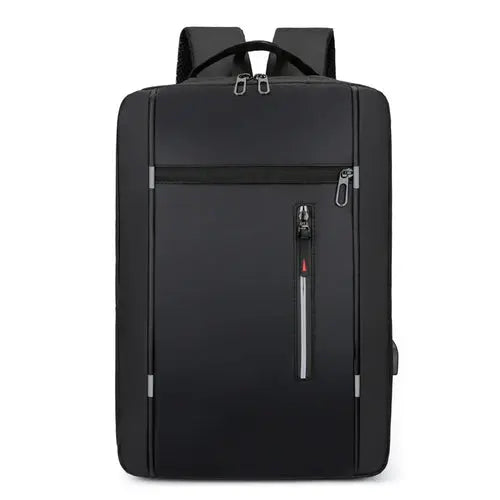 Student and Men Casual Backpack USB Charging Waterproof 15.6 Inch Laptop - DynamicDrop Hub