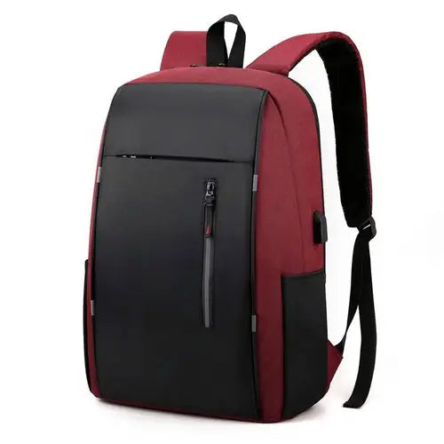 Student and Men Casual Backpack USB Charging Waterproof 15.6 Inch Laptop - DynamicDrop Hub