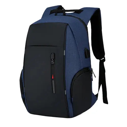 Student and Men Casual Backpack USB Charging Waterproof 15.6 Inch Laptop - DynamicDrop Hub