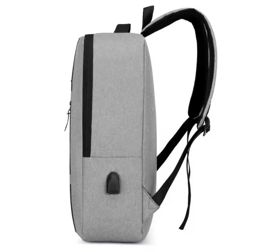 Student and Men Casual Backpack USB Charging Waterproof 15.6 Inch Laptop - DynamicDrop Hub
