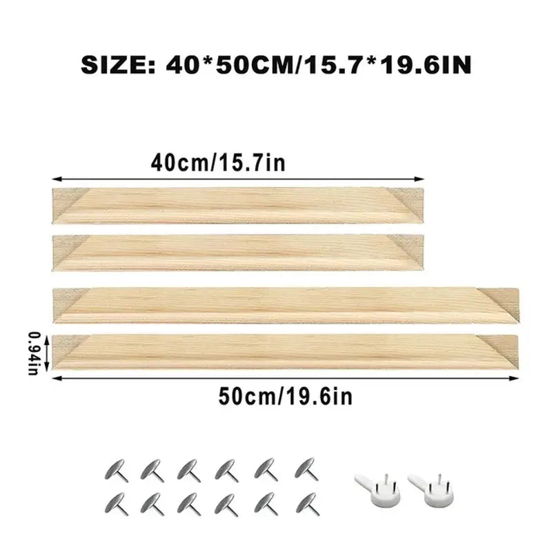 Wooden Frames DIY Wall Art, Canvas Posters and Paintings - DynamicDrop Hub