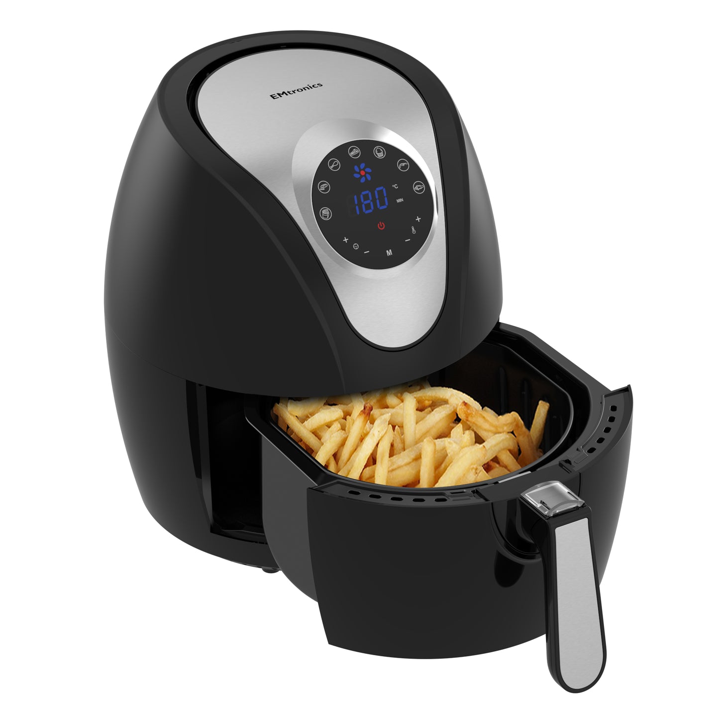 Emtronics 4.5 Litre Digital Air Fryer with 60 Minute Timer - Various Colours