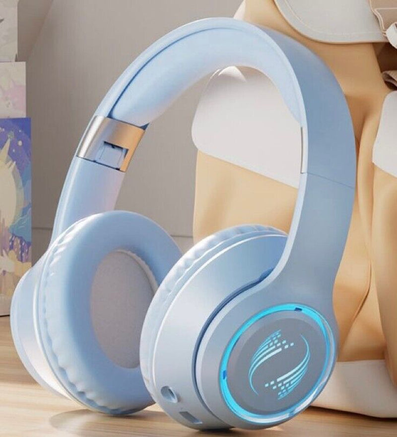Wireless Bluetooth Headphones - Over-Ear Noise Cancelling Earphones (Bluetooth 5.3)