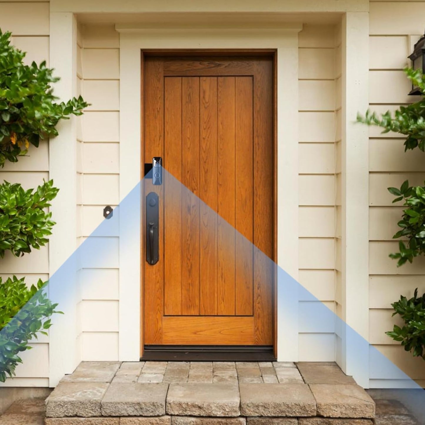 Anti-Theft Blink Doorbell Mount, No Drill Mounting Bracket Only Compatible with Blink Video Doorbell, Easy to Install, Doorbell Mount Accessories for Houses Apartments Office (Black)