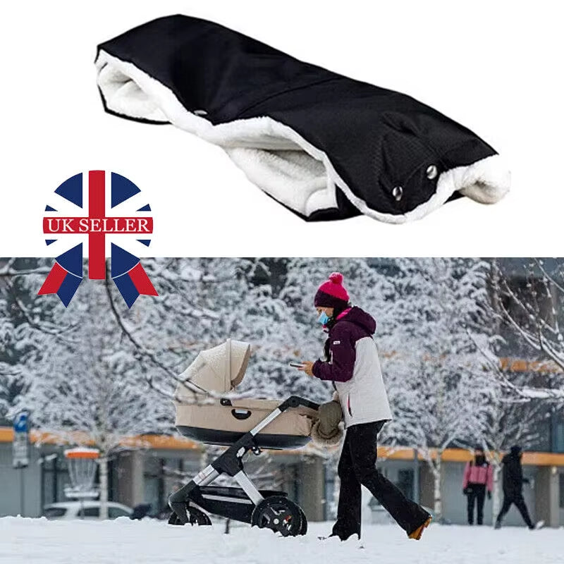 Winter Pram Warmer Gloves Pushchair Hand Muff Waterproof Stroller Accessories