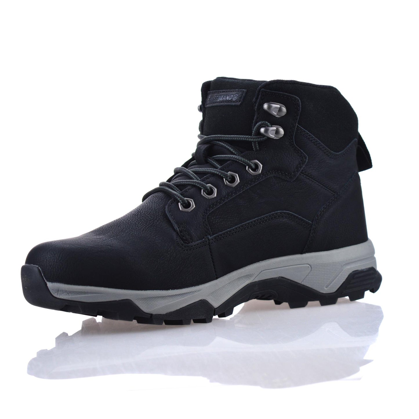 Mens Walking Hiking Memory Foam Lace up Casual Ankle Boots Trainers Shoes Size