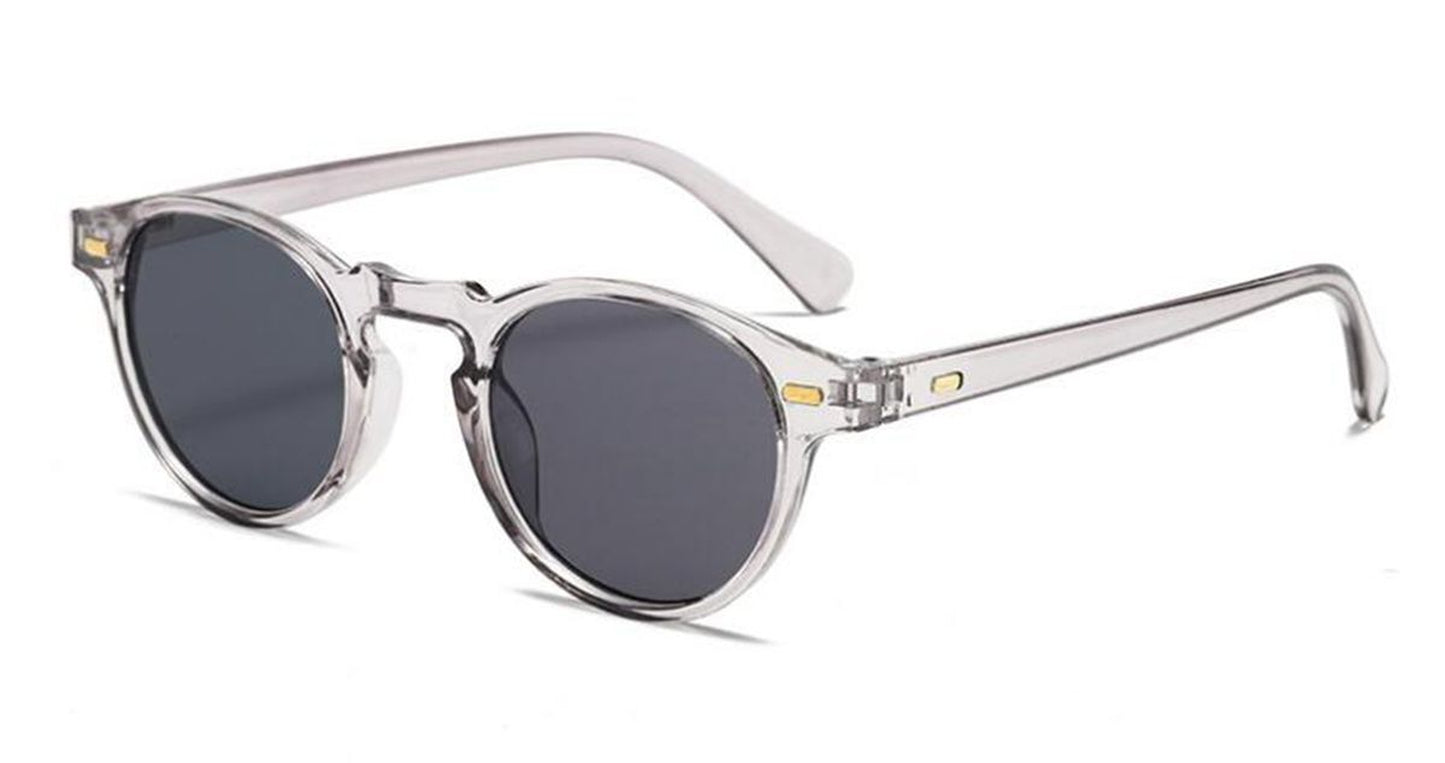 Men Women Rivet Retro UV Protection Tinted Lens Driving Reading Glass +1.0