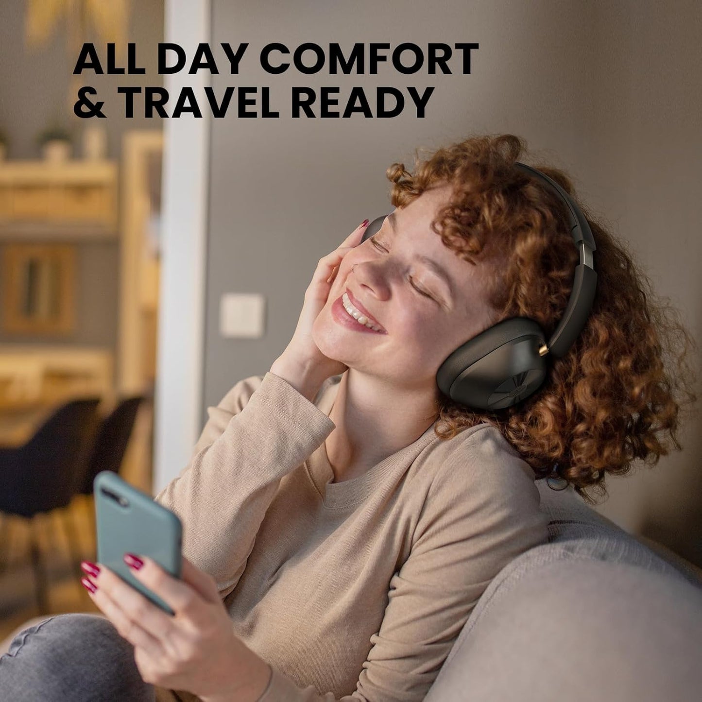 OneOdio Focus A5 Hybrid Active Noise Cancelling Headphones