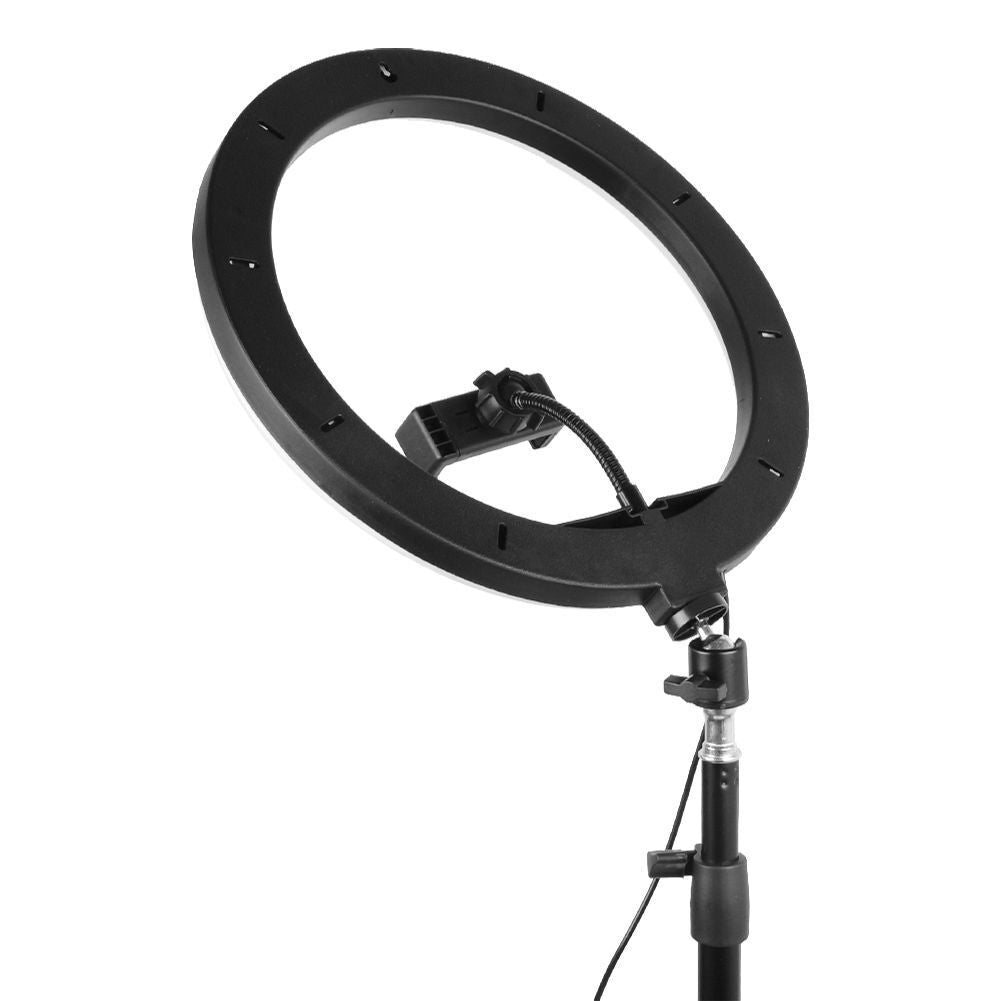 12" to 14" LED Selfie Ring Light with Tripod Stand & Phone Holder for Makeup Live