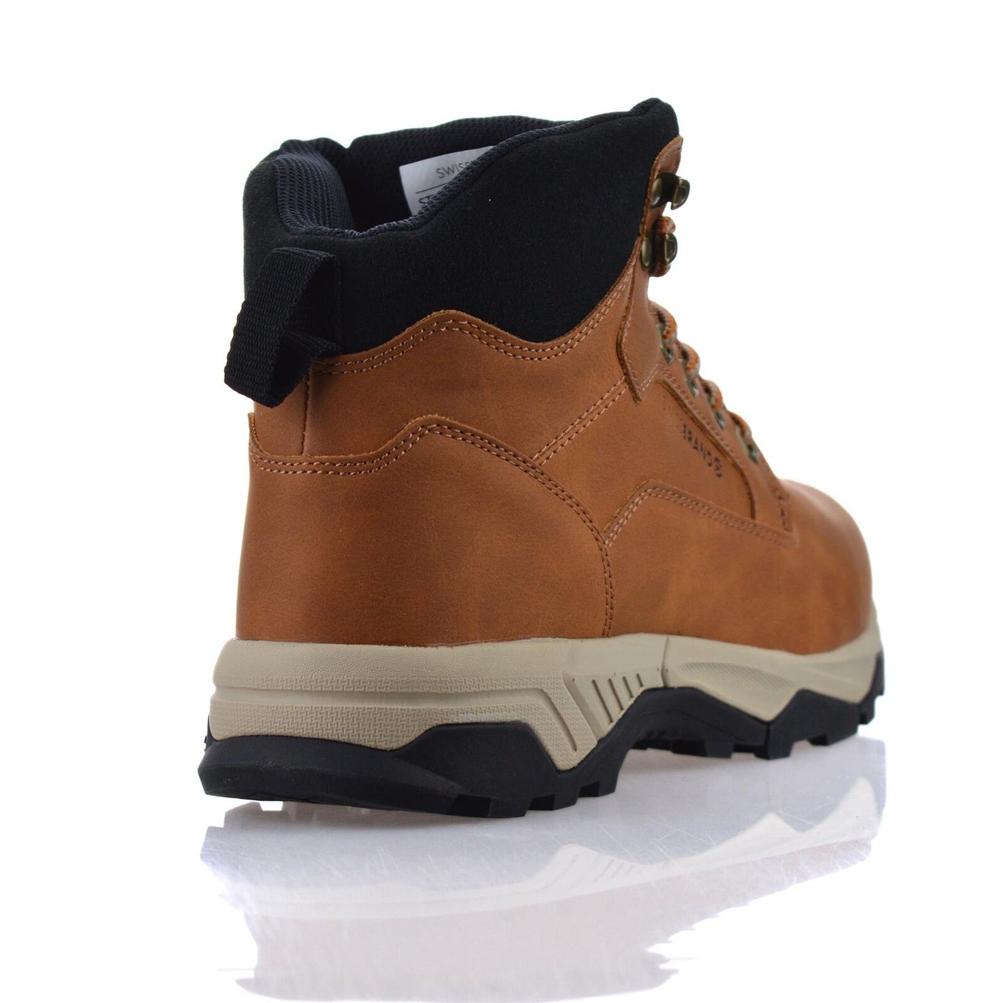 Mens Walking Hiking Memory Foam Lace up Casual Ankle Boots Trainers Shoes Size