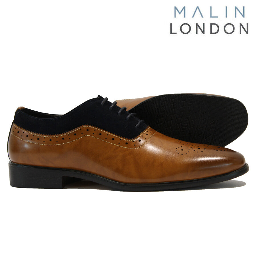 MENS BROGUES LACE up SHOES SMART CASUAL OXFORD FORMAL WEDDING OFFICE DRESS WORK