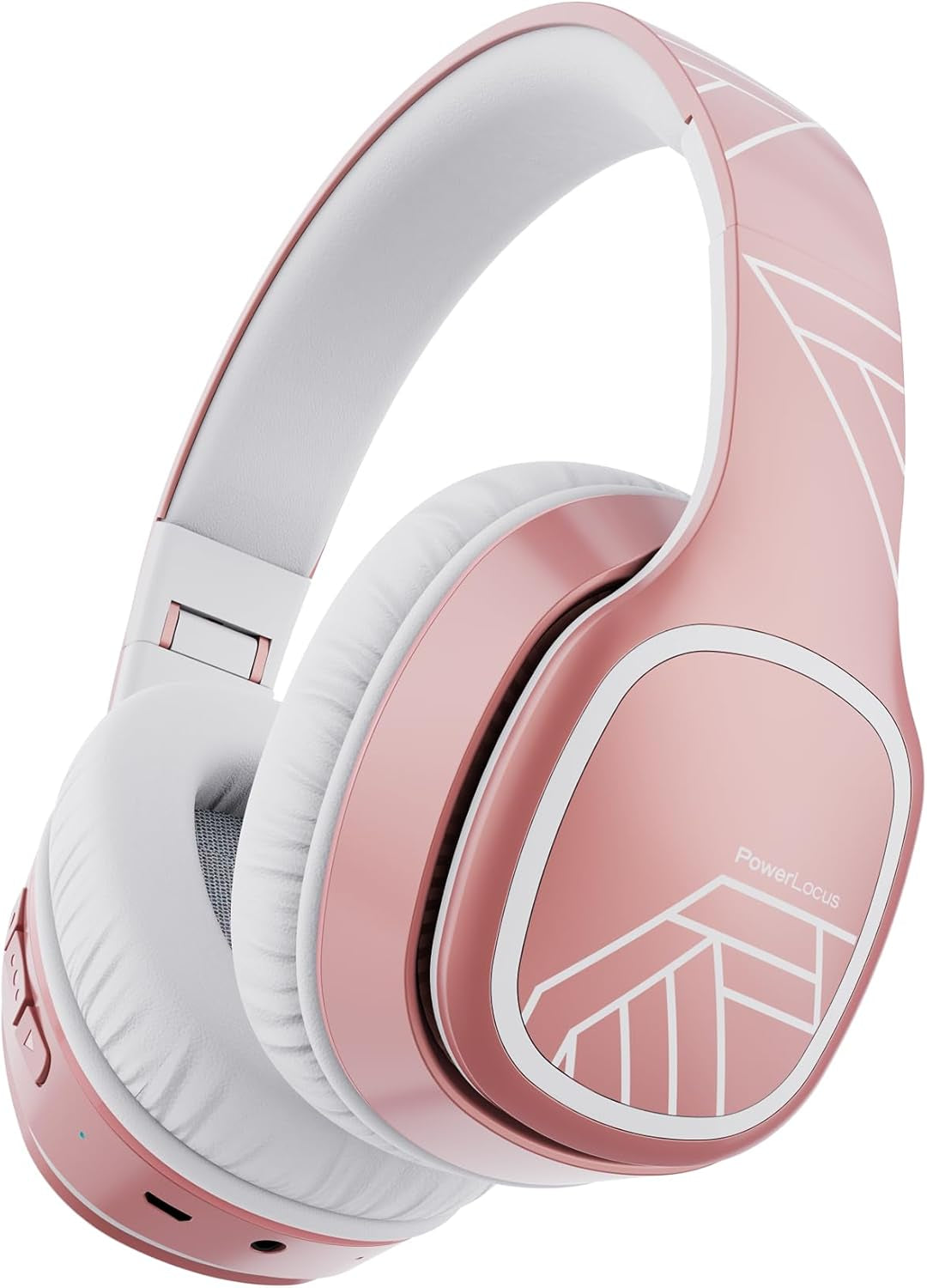 Wireless Headphones over Ear, Bluetooth Headphones over Ear, 50 Hours Playtime, Foldable Headphones with Built-In Microphone, Hi-Fi Stereo, Lightweight and Wired Mode for Phone Travel PC