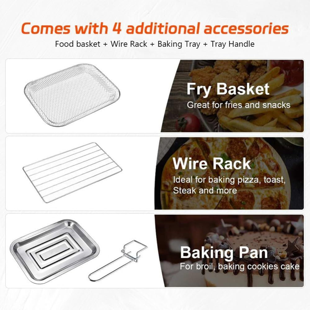 Air Fryer 15L Digital Kitchen Oven - Healthy Frying Made Easy