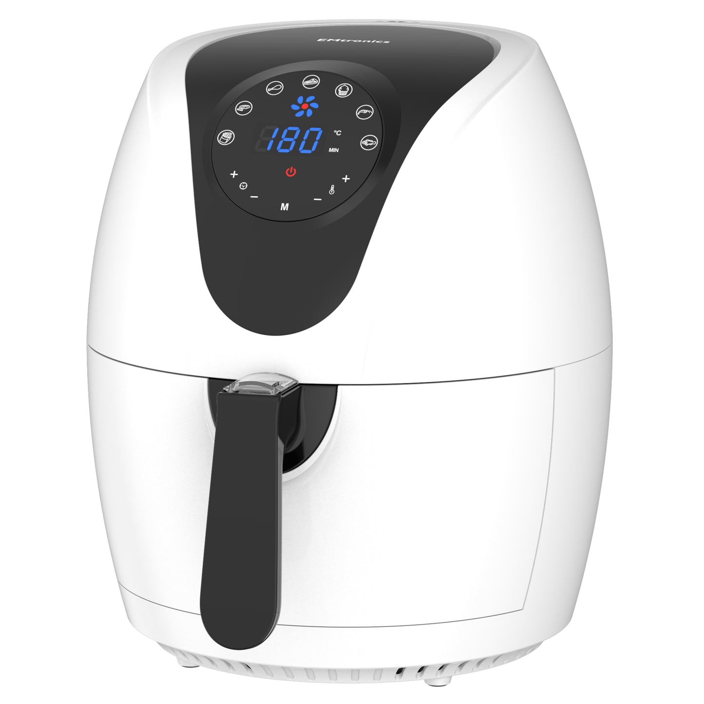 Emtronics 4.5 Litre Digital Air Fryer with 60 Minute Timer - Various Colours