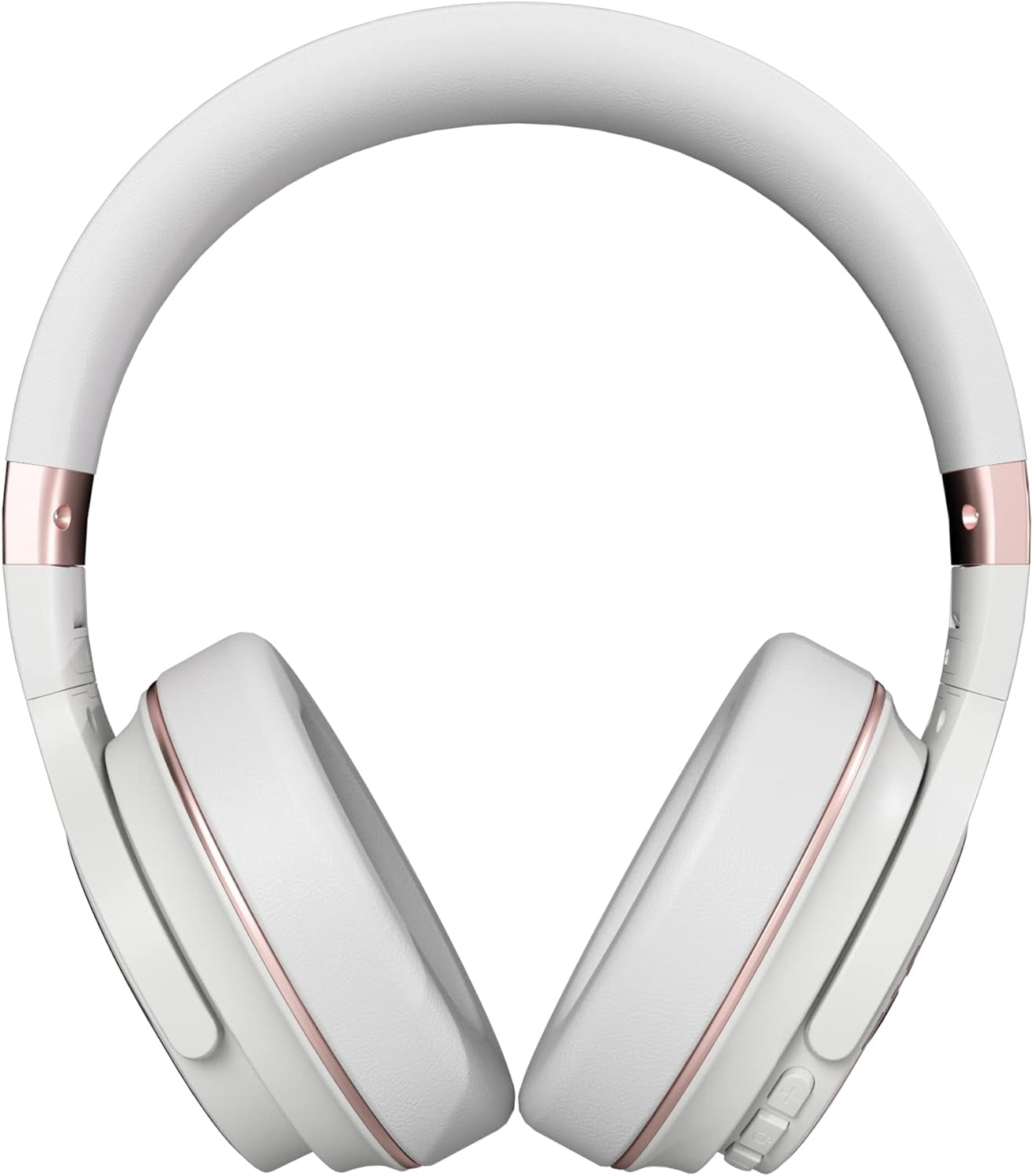 Everyday Wireless Bluetooth over Ear Headphones, with Active Noise Cancelling, Awareness Mode and Built in Microphone, IPX 4(Rose Gold)