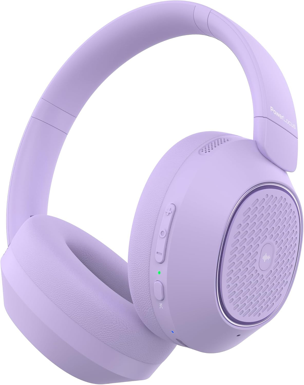 Hybrid Active Noise Cancelling Headphones, 60 Hours Playtime over Ear Bluetooth Headphones, Hi-Fi Stereo Wireless Headphones with Bass Button, Foldable, with Mic for Travel,Mobile Phone,Pc