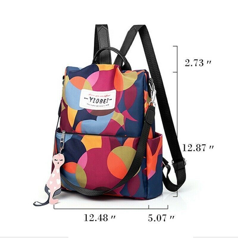 Women Backpack Large Waterproof anti Theft Laptop Rucksack School Bag